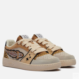 Женские кроссовки Enterprise Japan EJ Egg Rocket Low Suede/Printed Leather,