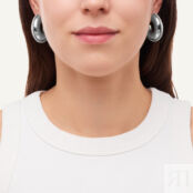 Серьги Vanilla Silver Donut Earrings DÉJÀ VU фото 2