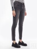 Джинсы силуэта Skinny со средней посадкой Zolla 02412714S113 фото 3