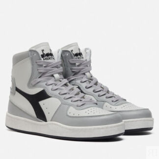 Кроссовки Diadora Heritage Mi Basket Used, цвет серый, размер 45.5 EU