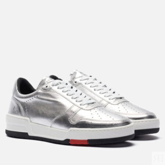 Женские кроссовки Zespa ZSP23 Max Calf Nappa Metal, цвет серебряный, размер