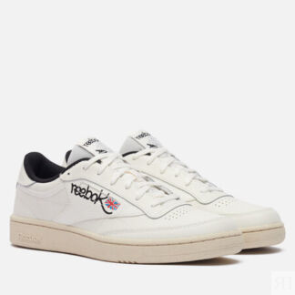 Кроссовки Reebok Club C 85, цвет белый, размер 40 EU