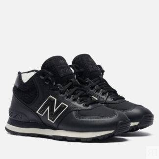 Женские кроссовки New Balance WH574, цвет чёрный, размер 36.5 EU