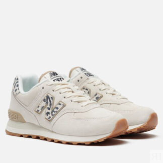 Женские кроссовки New Balance WL574XD2, цвет бежевый, размер 39 EU