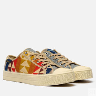 Мужские кеды US Rubber x Pendleton Low, цвет серый, размер 40 EU