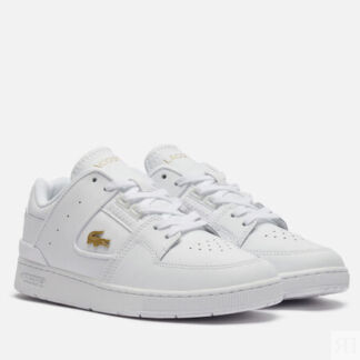 Женские кроссовки Lacoste Court Cage, цвет белый, размер 37 EU