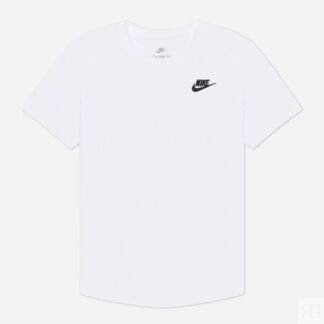 Женская футболка Nike Club Essentials, цвет белый, размер L