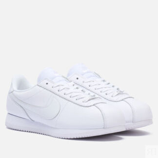 Кроссовки Nike Wmns Cortez 23 Premium Leather, цвет белый, размер 40 EU