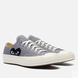 Мужские кеды Converse x Comme des Garcons Play Chuck 70 Low, цвет серый, ра