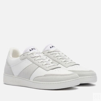 Мужские кроссовки A.P.C. Plain, цвет белый, размер 45 EU