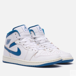 Мужские кроссовки Jordan Air Jordan 1 Mid SE, цвет белый, размер 42 EU