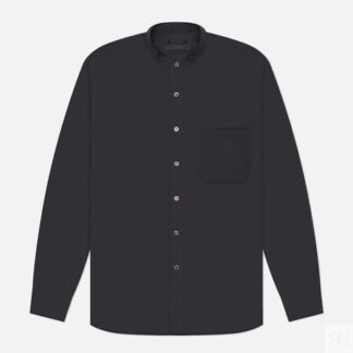 Мужская рубашка SOPHNET. Collar Band, цвет чёрный, размер XL