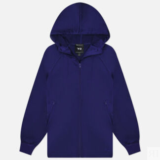 Женская куртка ветровка Y-3 Tech Seersucker Zip Hoodie, цвет фиолетовый, ра