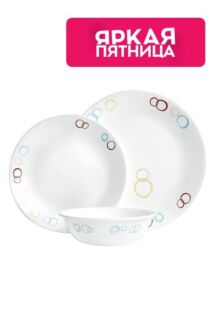 Набор посуды из 12 предметов Circles Corelle