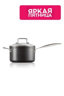 Ковш 18 см со стеклянной крышкой и дополнительной ручкой Le Creuset