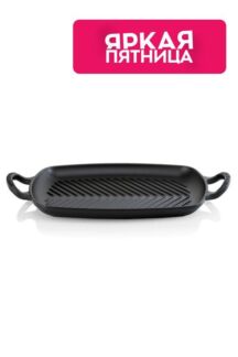 Гриль чугунный прямоугольный с низкими бортиками 30 см Le Creuset
