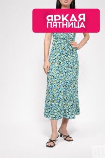 Платье-сарафан с цветочным принтом Esprit Casual