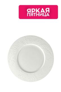 Тарелка мелкая из фарфора Feniks Alumilite 28 см Porland