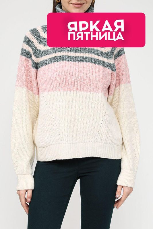 Свитер с принтом Esprit Casual фото 1