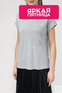 Футболка из вискозы Esprit Collection