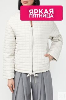 Куртка утепленная стеганая с подолом на кулиске Auranna