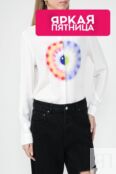 Рубашка из вискозы с принтом Desigual фото 1