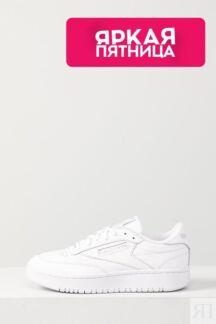 Кроссовки кожаные Club C Double REEBOK