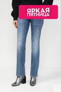 Джинсы с эффектом потертости Guess