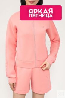 Толстовка на молнии с логотипом Guess