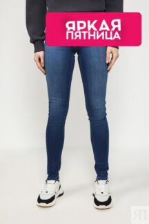 Джинсы с эффектом потертости Tommy Jeans