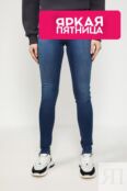 Джинсы с эффектом потертости Tommy Jeans фото 1