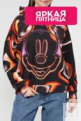Худи хлопковое с принтом Микки Маус Desigual фото 1