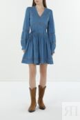 Платье хлопковое с кружевом TWINSET фото 2