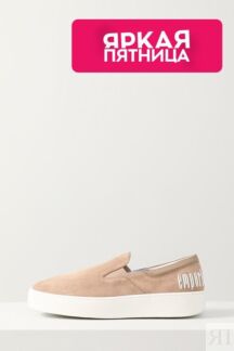 Туфли слипоны кожаные EMPORIO ARMANI