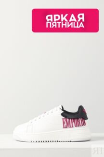 Кеды кожаные EMPORIO ARMANI