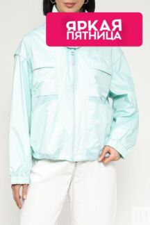 Ветровка с объемным воротником на кулиске Esprit Casual
