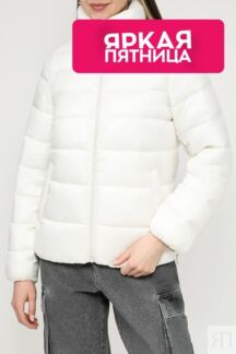 Куртка утепленная с воротником стойкой Esprit Casual