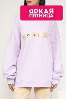 Свитшот хлопковый с принтом Esprit Casual