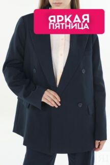 Пиджак двубортный удлиненного кроя Esprit Casual