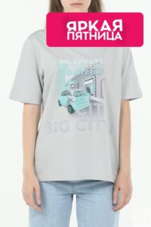 Футболка с принтом Monari