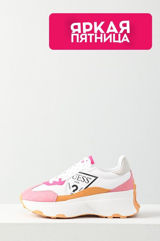 Кроссовки на высокой подошве Calebb Guess фото 1