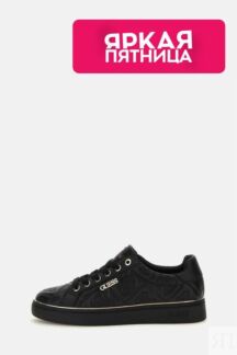 Кеды с тисненым логотипом Guess