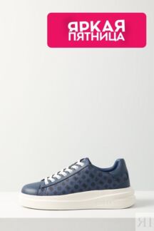 Кеды с принтом из монограмм Elbina Guess
