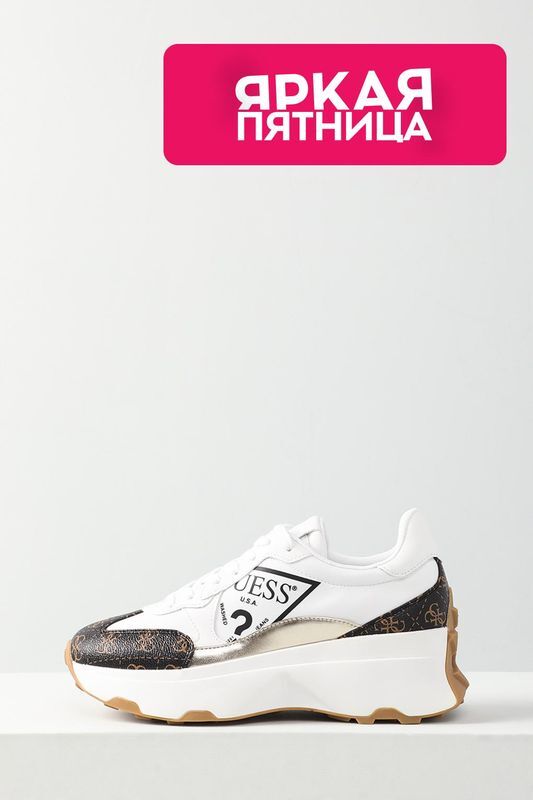 Кроссовки на высокой подошве Calebb Guess фото 1