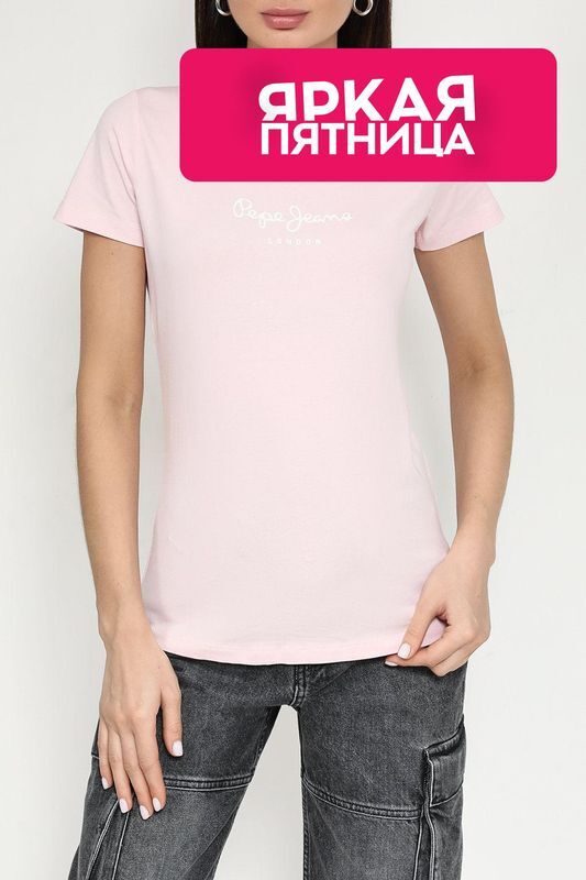 Футболка хлопковая PEPE JEANS фото 1