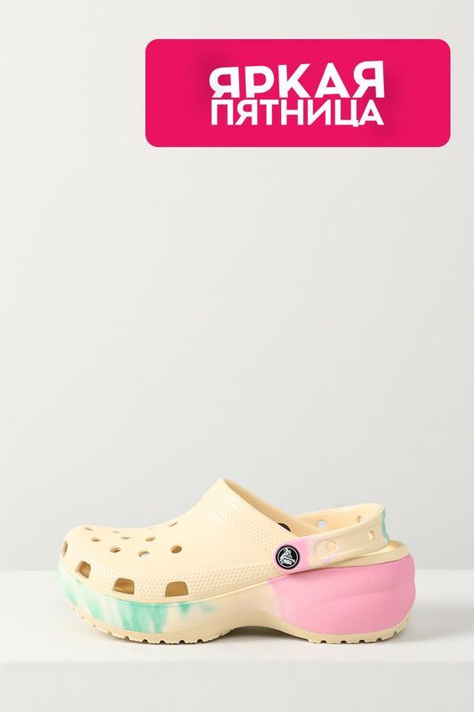 Сабо с принтом Crocs фото 1