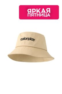 Панама хлопковая с вышивкой логотипа COLORPLAY