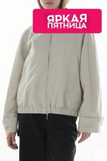 Ветровка на эластичном поясе на молнии Calvin Klein