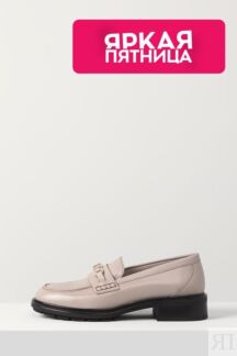 Туфли-лоферы кожаные с пряжками Tommy Hilfiger