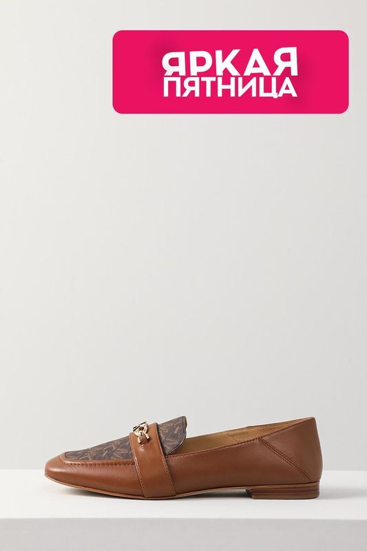 Туфли-лоферы кожаные Michael Michael Kors фото 1
